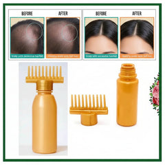 Hair Oil Applicator Bottle – Root Oiling Comb Bottle Cosmia.pk
