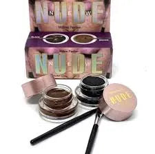 NUDE Black And Brown Eyebrow And Eyeshadow Gel NUde