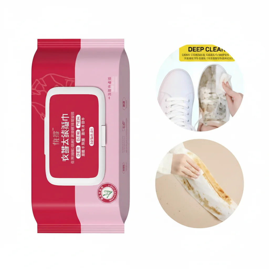 Qianhui Clothing Stain Wipes - 80 Pcs Cosmia.pk