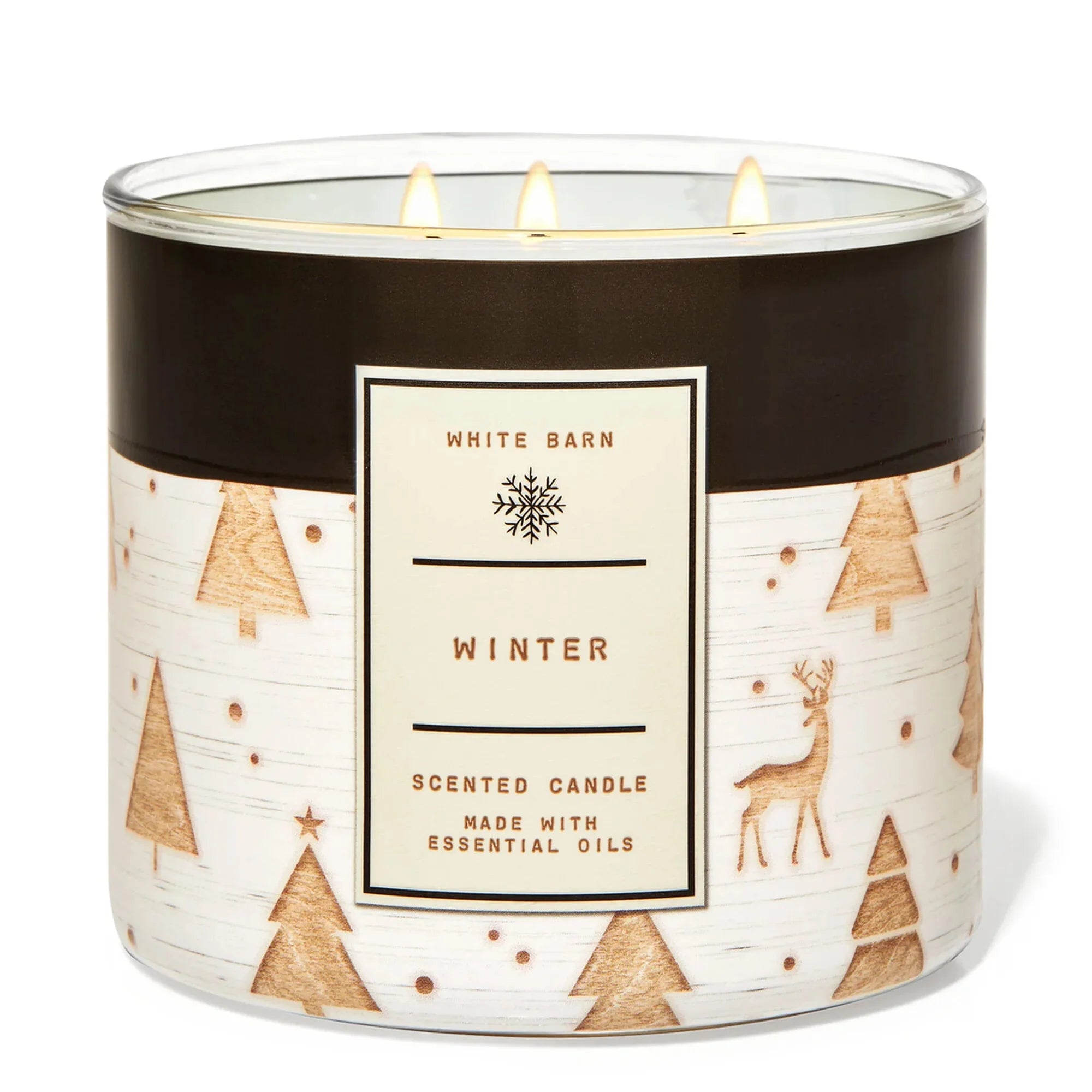 Bath & Body Works Winter 3-Wick Candle 411g Bath And Body Works