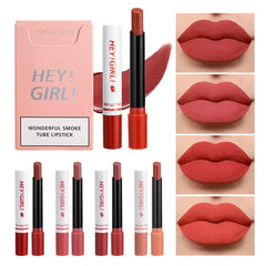 Heng Fang Hey Girl – 4 Pcs Smoke Lipstick Set Heng Fang