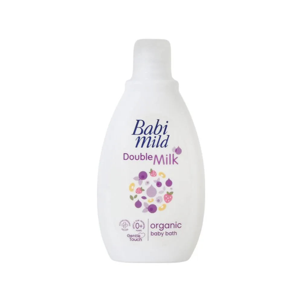 Babi Mild Double Milk Organic Baby Bath Wash - 380ml Babi Mild