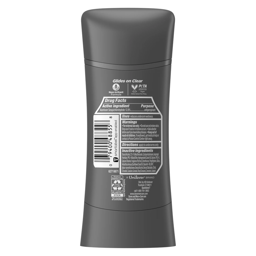 Dove Men+Care Coastal Cedar Antiperspirant Stick 76g Dove