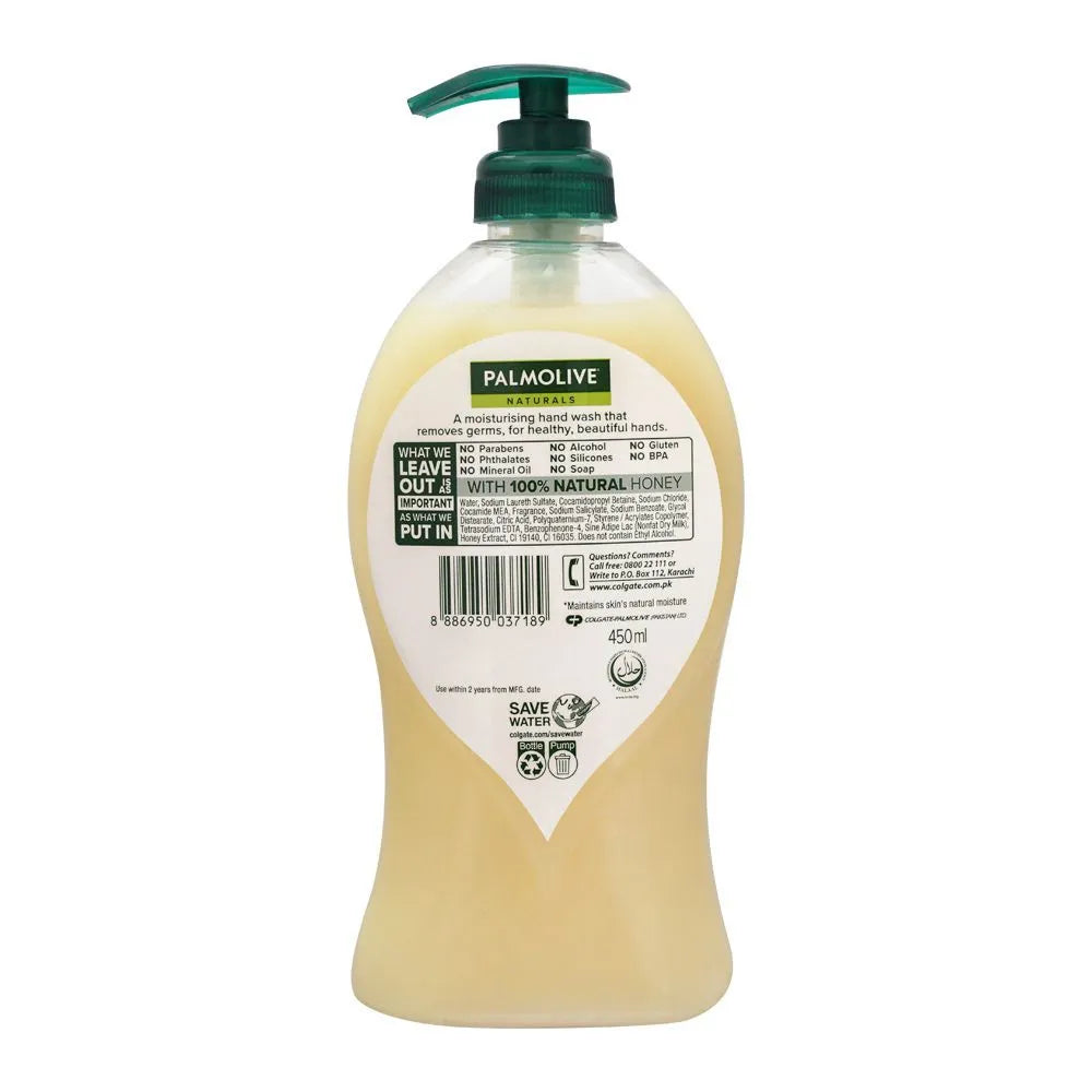 Palmolive Naturals Milk & Honey Liquid Hand Wash - 450ml Palmolive