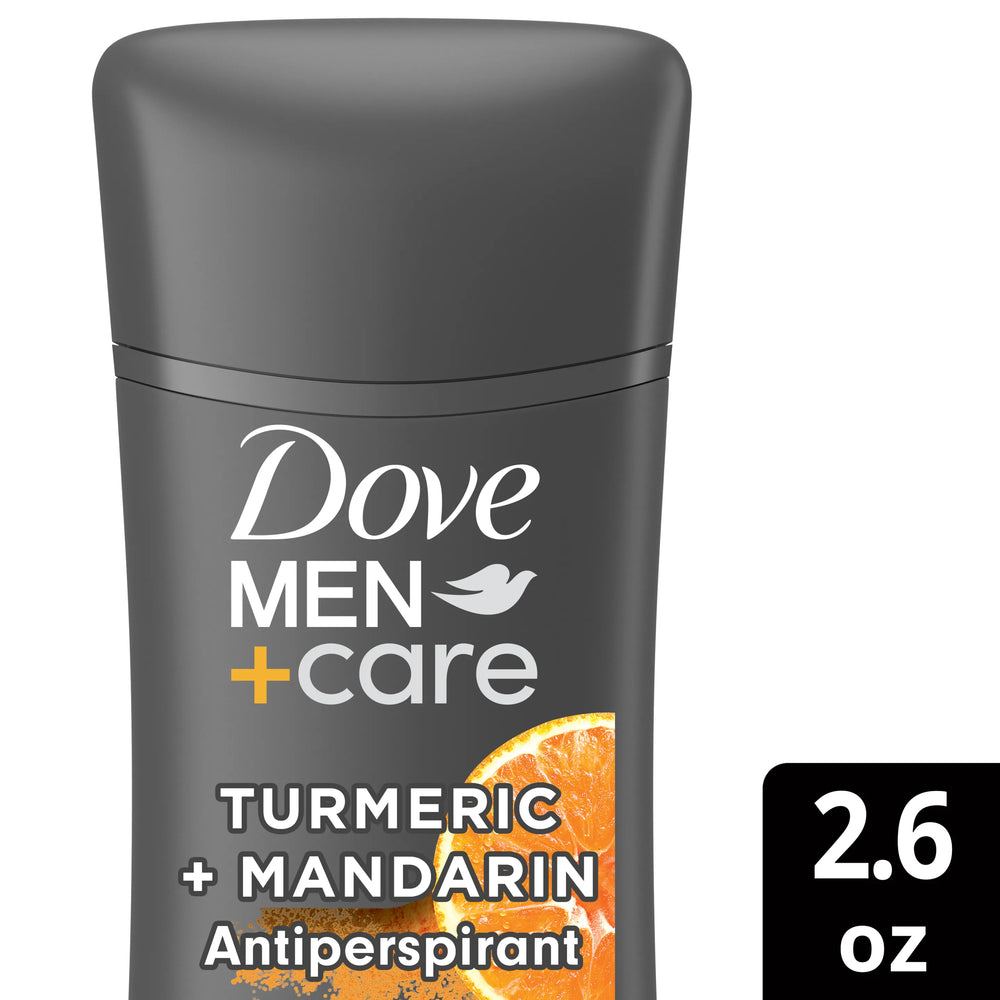 Dove Men+Care Turmeric + Fresh Mandarin Antiperspirant Stick 76g Dove