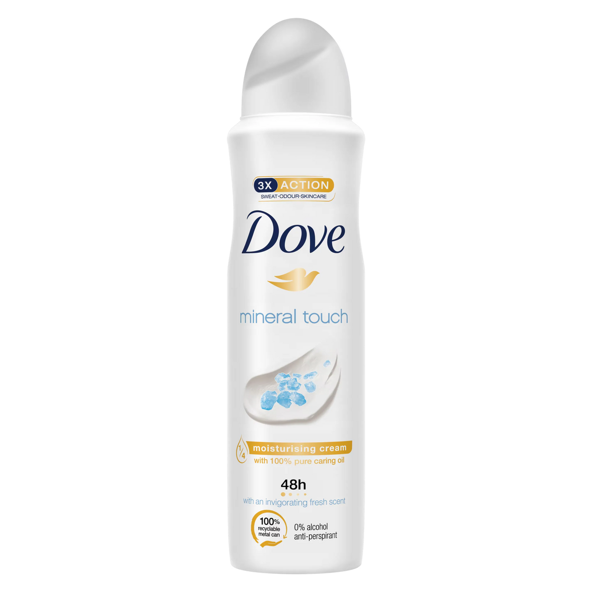 Dove Mineral Touch Anti-Perspirant Deodorant (150ml) Dove