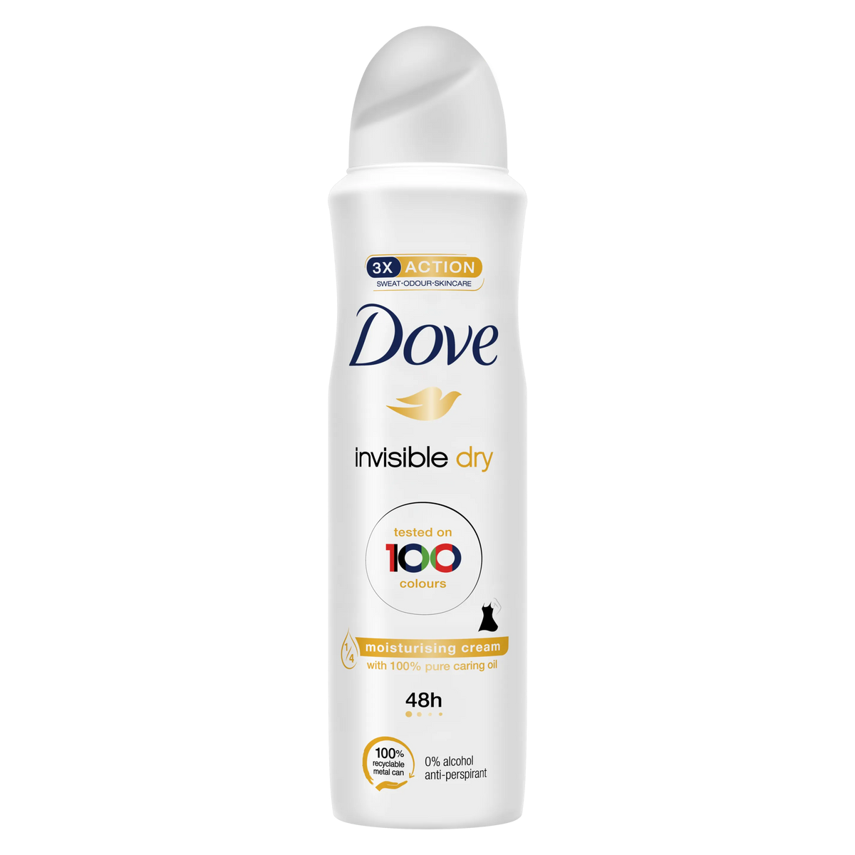 Dove Invisible Dry Anti-Perspirant Deodorant 150ml Dove
