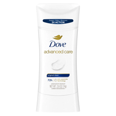 Dove Advanced Care Original Clean Antiperspirant Deodorant Stick 74g Dove