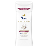 Dove Advanced Care Caring Coconut Antiperspirant Deodorant Stick 74g