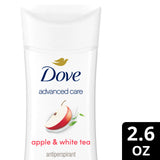 Dove Advanced Care Apple & White Tea Antiperspirant Deodorant Stick - 74g