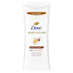 Dove Advanced Care Vanilla & Cocoa Butter Antiperspirant Deodorant Stick 74g Dove