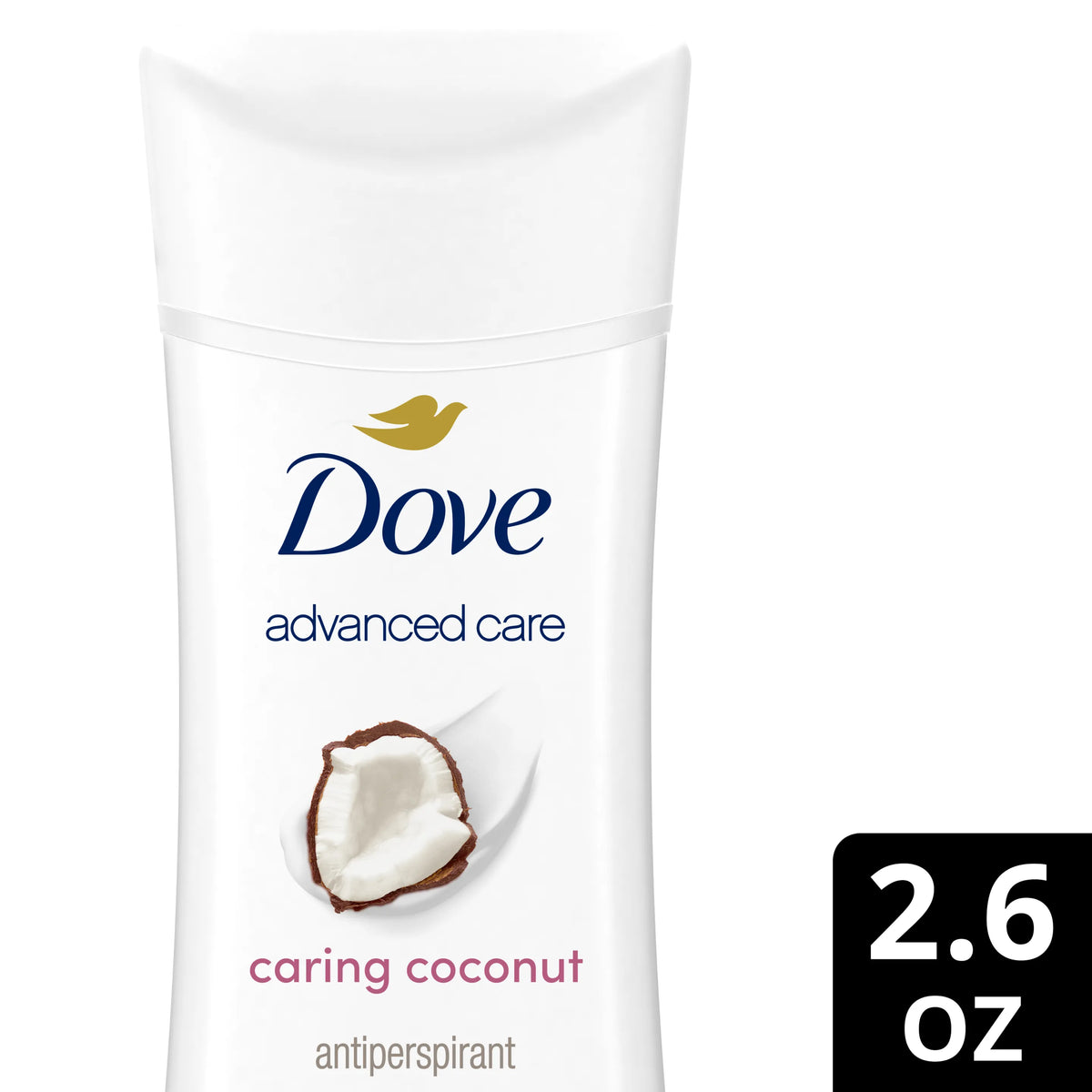 Dove Advanced Care Caring Coconut Antiperspirant Deodorant Stick 74g Dove