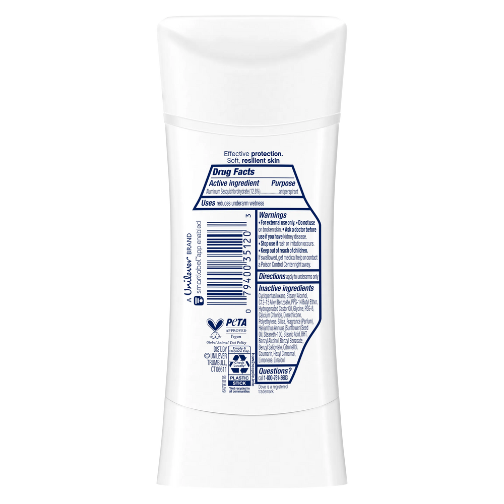 Dove Advanced Care Shea Butter Antiperspirant Deodorant Stick 74g Dove