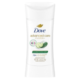 Dove Advanced Care Invisible Cucumber & Cactus Water Antiperspirant Stick 74g