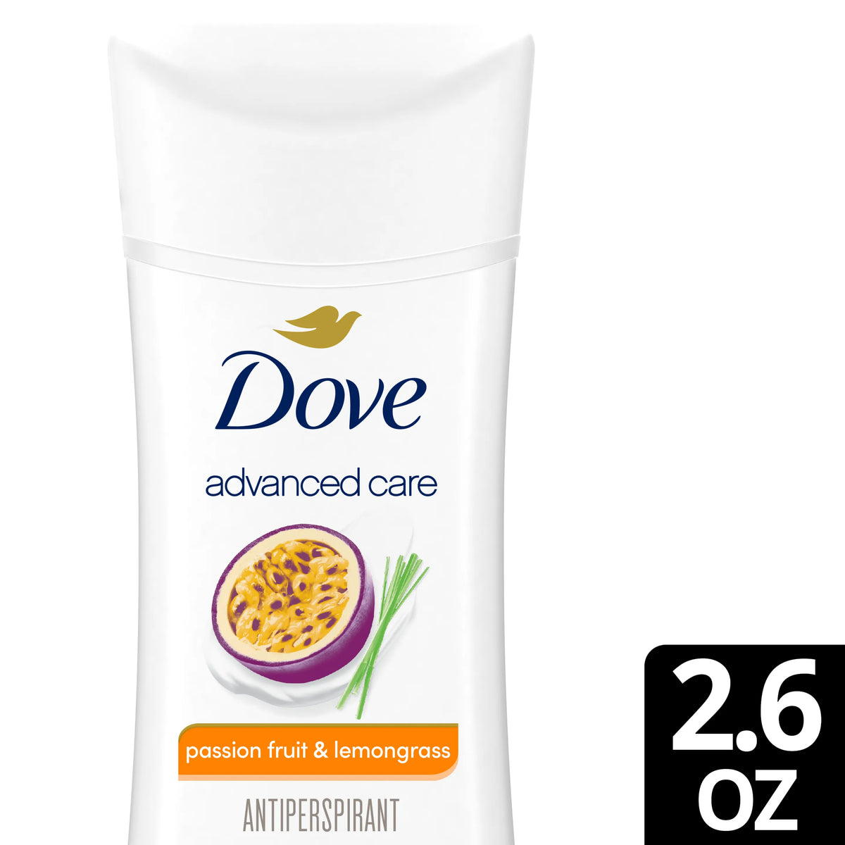 Dove Advanced Care Passion Fruit & Lemongrass Antiperspirant Stick 74g Dove