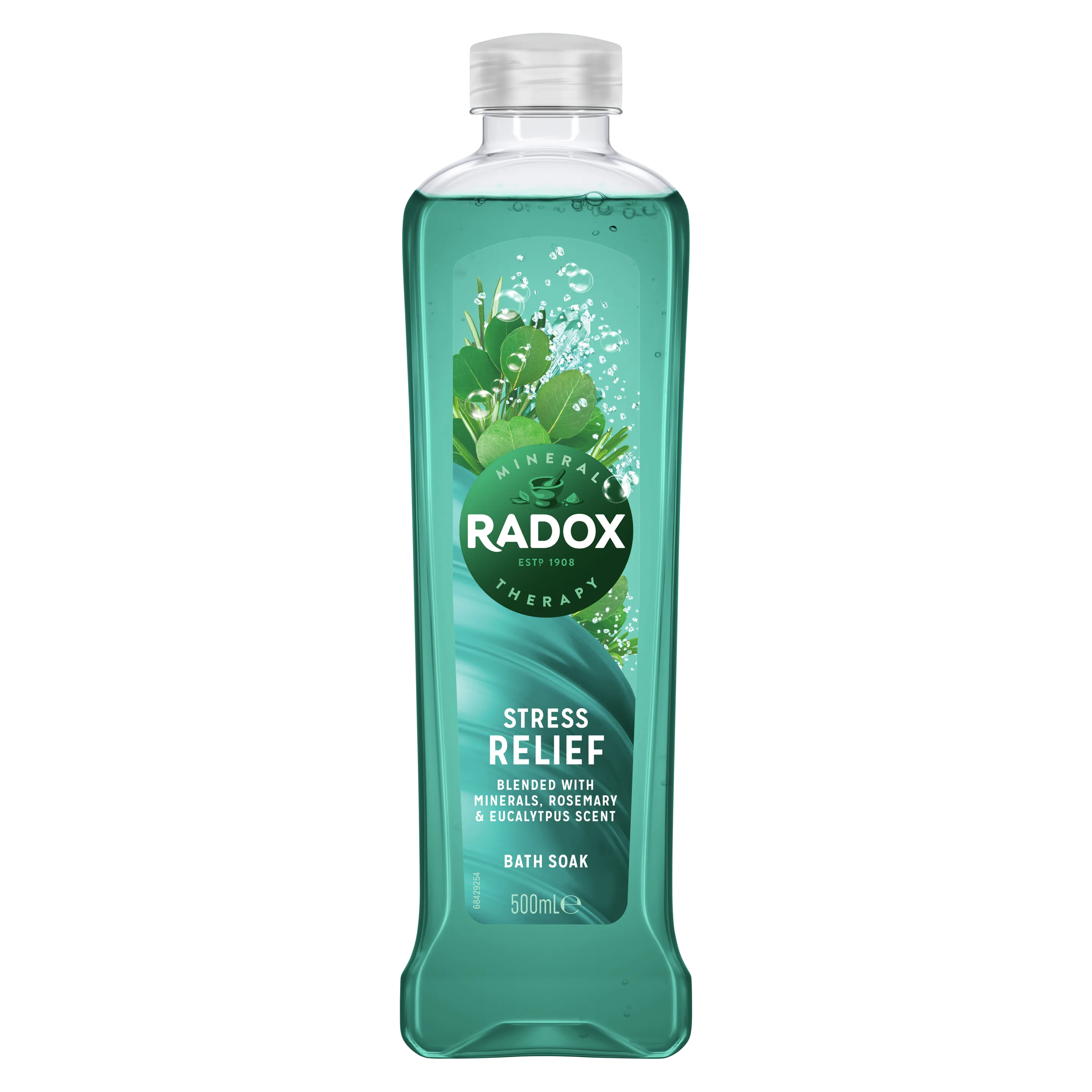 Radox Stress Relief Bath Soak with Rosemary & Eucalyptus - 500ml Radox