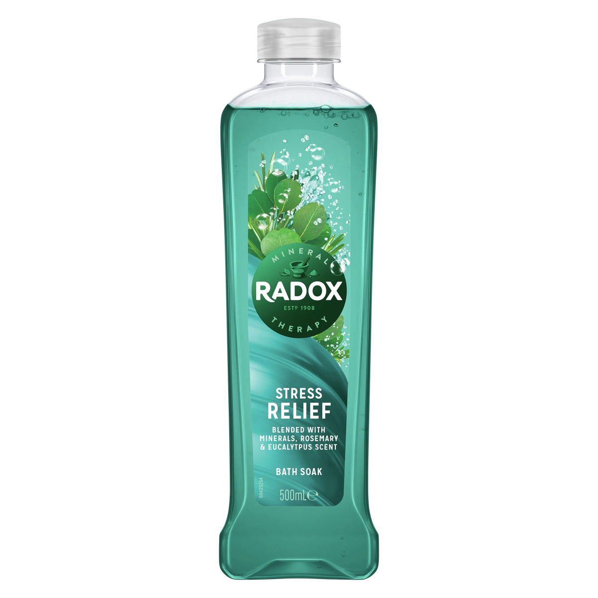 Radox Stress Relief Bath Soak with Rosemary & Eucalyptus - 500ml Radox