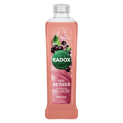 Radox Feel Detoxed Bath Soak with Acai Berry Scent - 500ml Radox