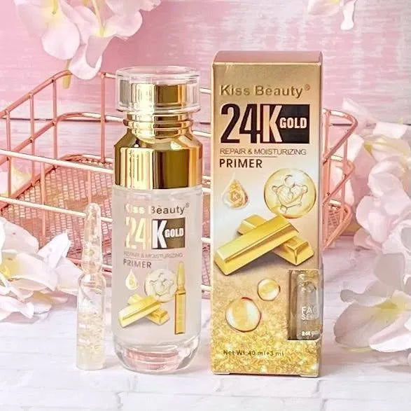 Kiss Beauty Primer Plus Serum – 24K Gold 40ml Kiss Beauty
