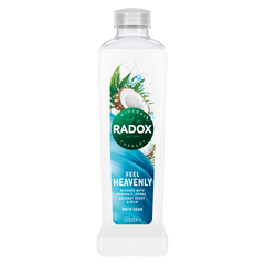 Radox Feel Heavenly Bath Soak with Coconut & Milk - 500ml Radox