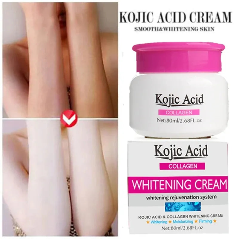 Kojic Acid Collagen Whitening Cream Bleaching Face 80ml Kojic Acid