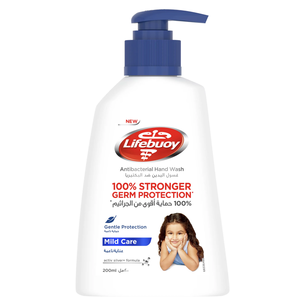 Lifebuoy Anti Bacterial Hand Wash Mild Care - 200ml Lifebuoy