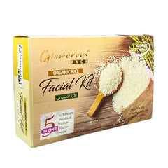 Glamorous Face Organic Rice Facial Kit 5 In 1 Glamorous Face