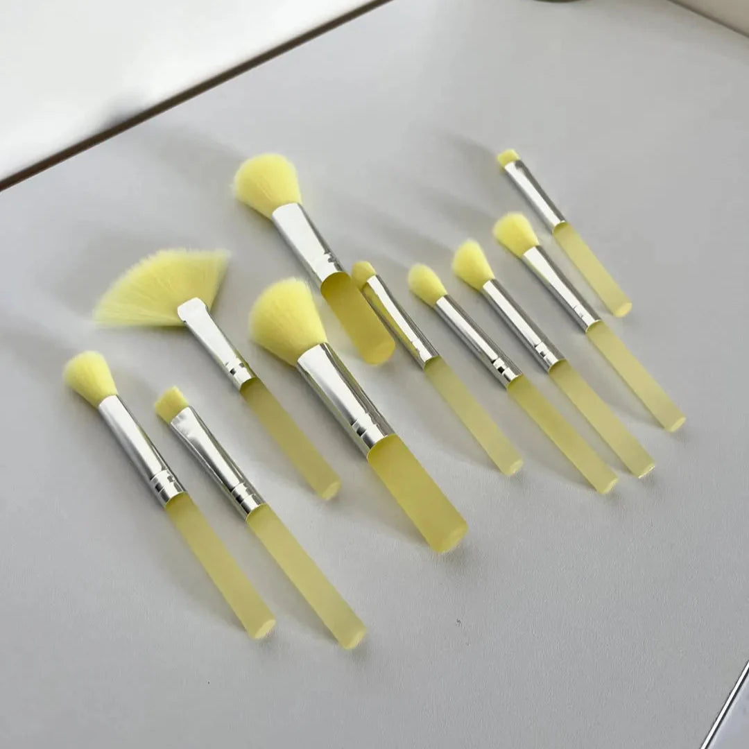 Sweet Beauty Makeup Brush Set Blister X 10 Pcs. Sweet Beauty