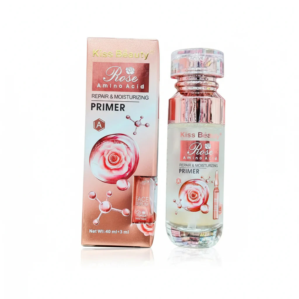 Kiss Beauty Rose Amino Acid Primer Plus Serum - 40ml Kiss Beauty