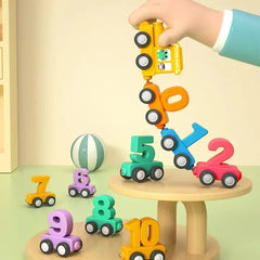 Colorful Plastic Magnetic Digital Number Train Cosmia.pk