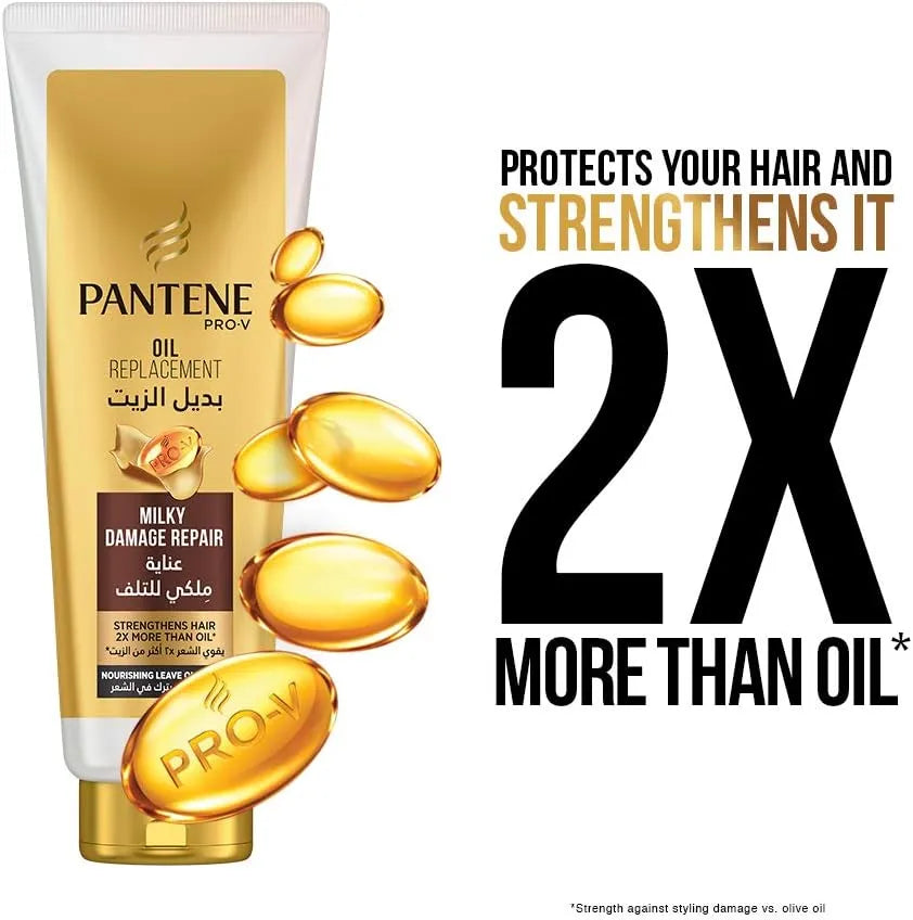 Pantene Pro-V Milky Damage Repair Oil Replacement For Unisex - 180ml Pantene