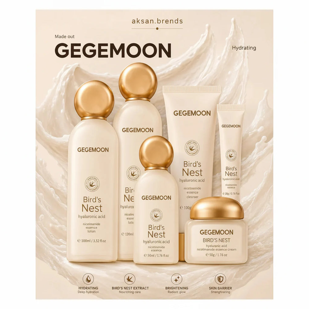 Gegemoon Bird's Nest Hyaluronic Acid Nicotinamide Essence Skin Care Gege Moon