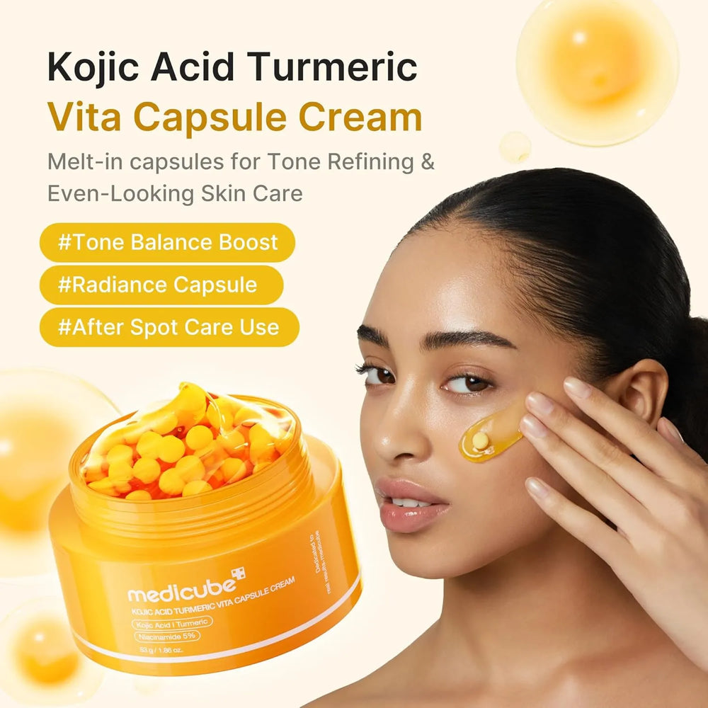 Medicube Kojic Acid Turmeric Vita Capsule Cream - 53g Medicube