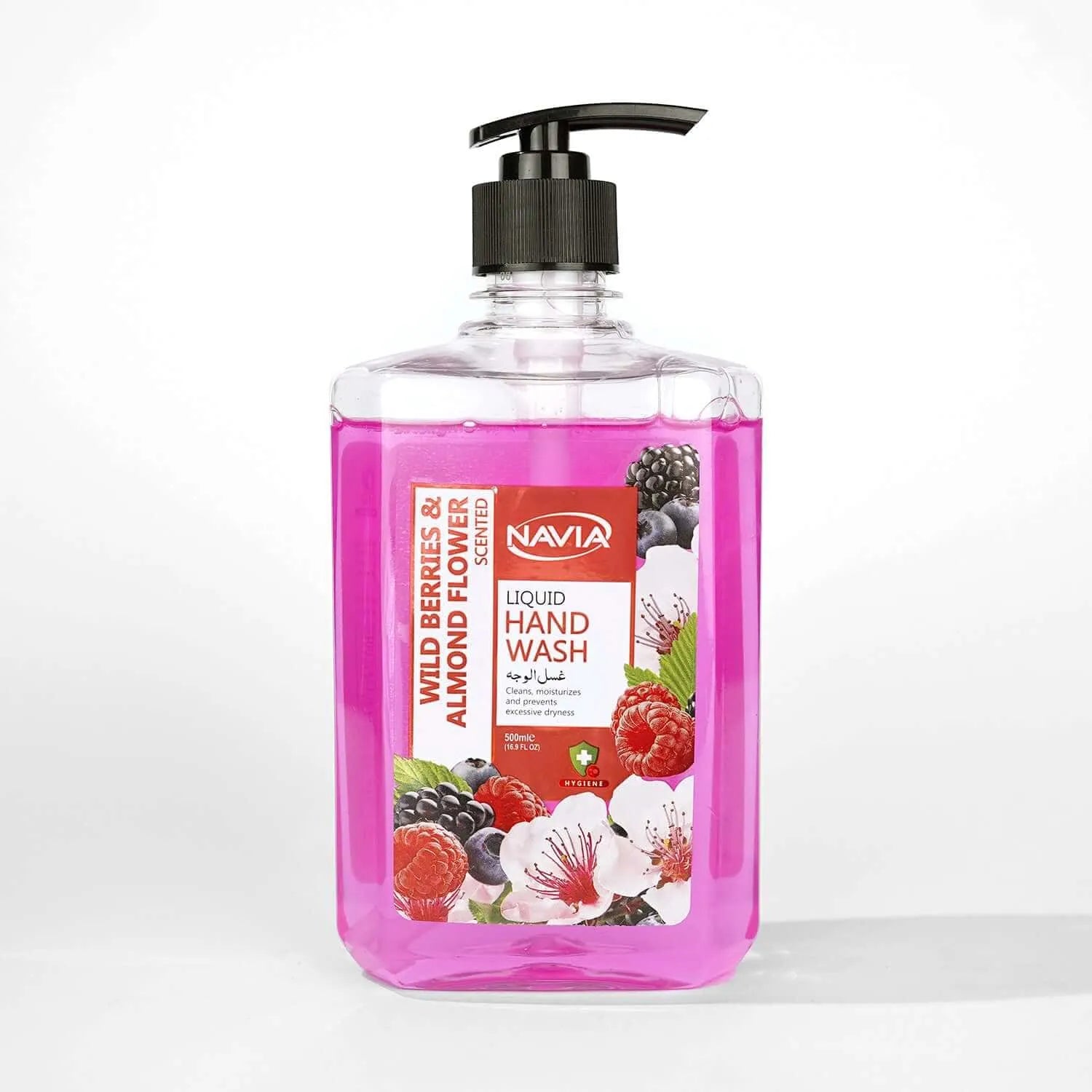 Navia Wild Berries & Almond Flower Hand Wash - 500ml Navia
