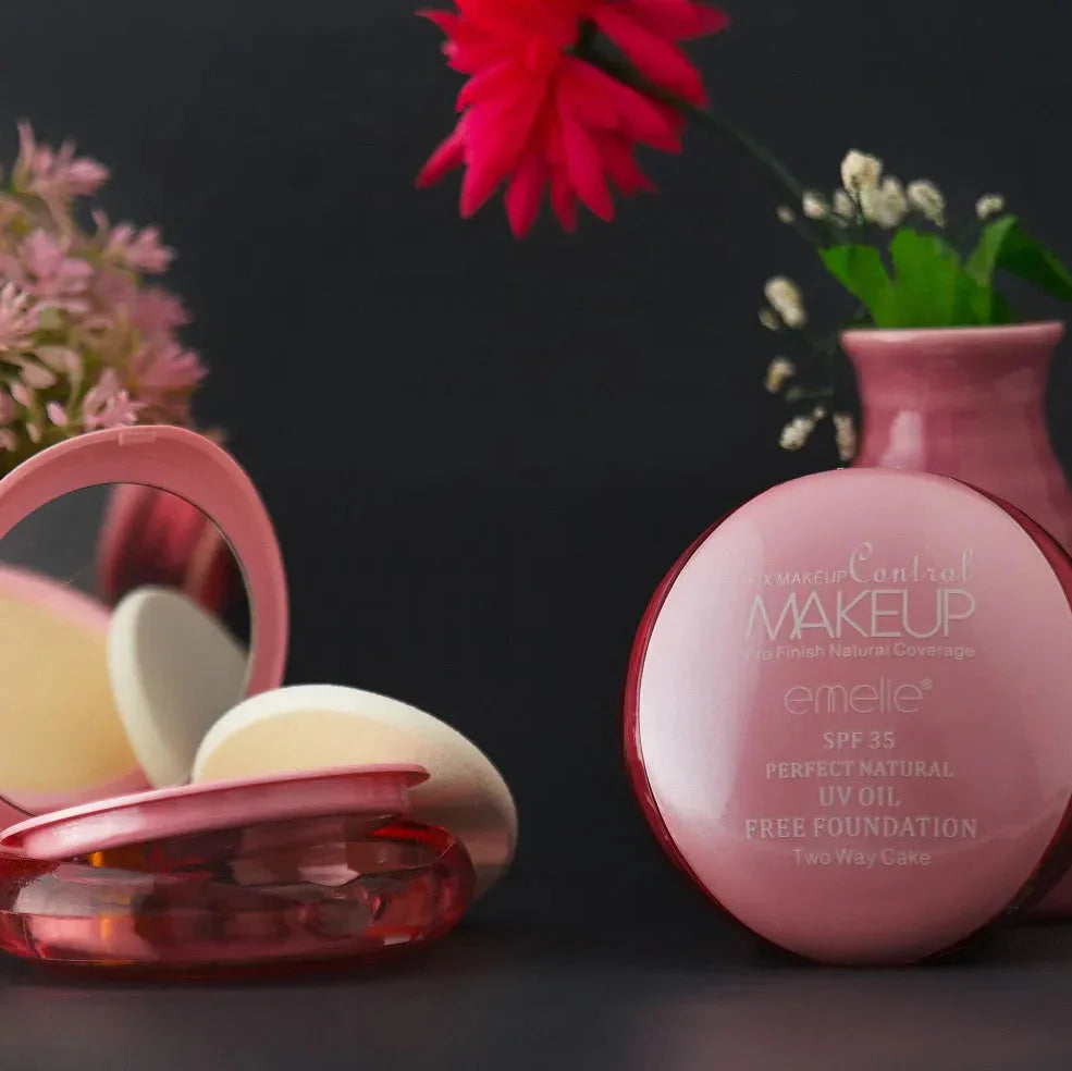 Emelie Face Powder Two Way Cake Emelie