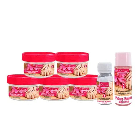 Glamorous Face 6-Step Pedicure & Manicure Care Kit for Hand and Foot Glamorous Face