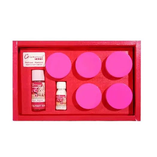 Glamorous Face 6-Step Pedicure & Manicure Care Kit for Hand and Foot Glamorous Face