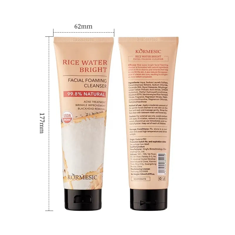 KORMESIC Refreshing Rice Facial Cleanser (100g) KORMESIC