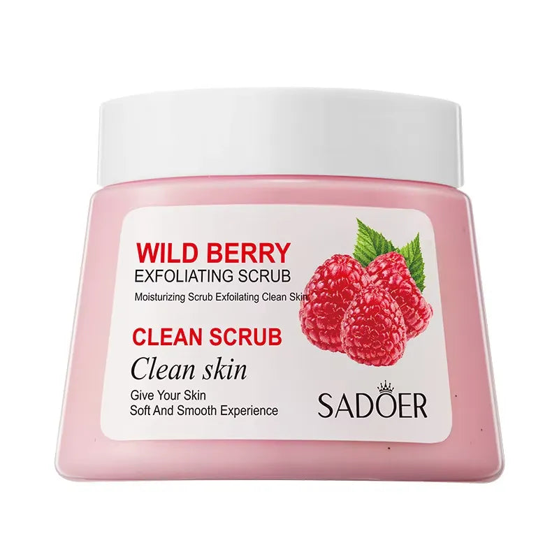 SADOER Wild Berry Exfoliating Clean Scrub- 250g SADOER