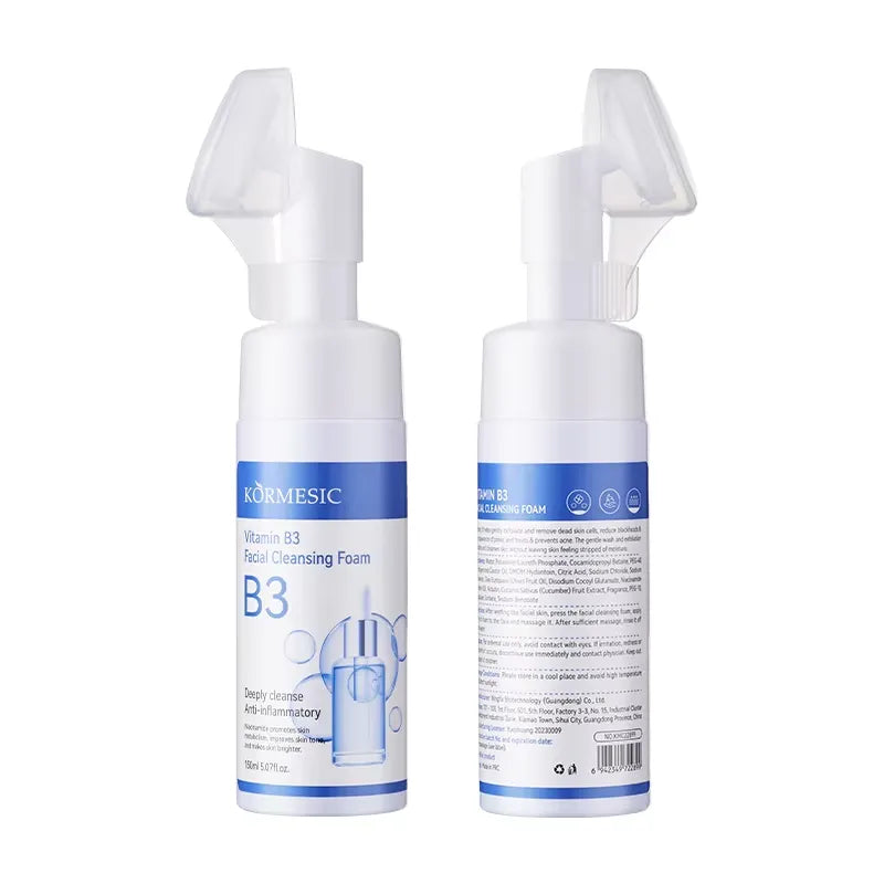 KORMESIC Whitening Vitamin B3 Makeup Remover Foaming Face Wash - 150ml KORMESIC
