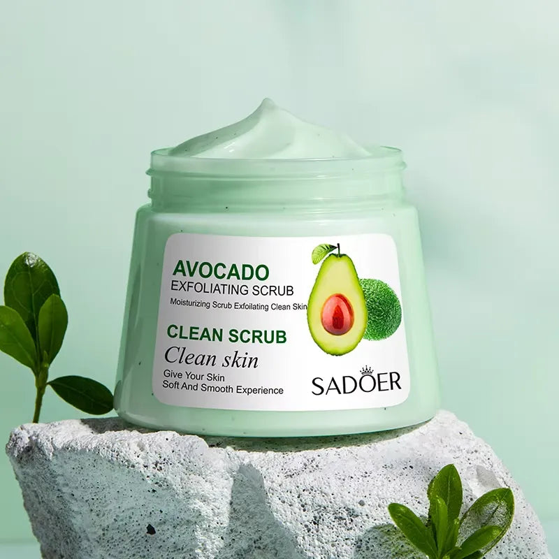 SADOER Avocado Exfoliating Clean Scrub - 250g SADOER