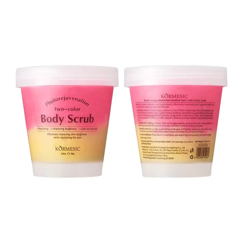 Kormesic Two-Color Body Scrub (250g) KORMESIC