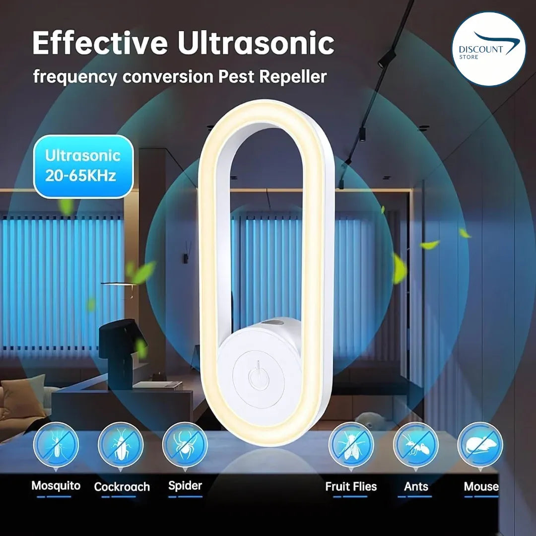 Ultrasonic mosquito repellent nightlight Cosmia.pk