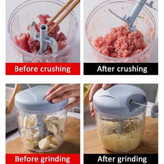 Eotia Hand Cutter – Manual Vegetable & Food Chopper Eotia