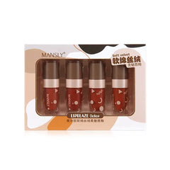 Mansly Lip Glaze Pack of 4 Mansly