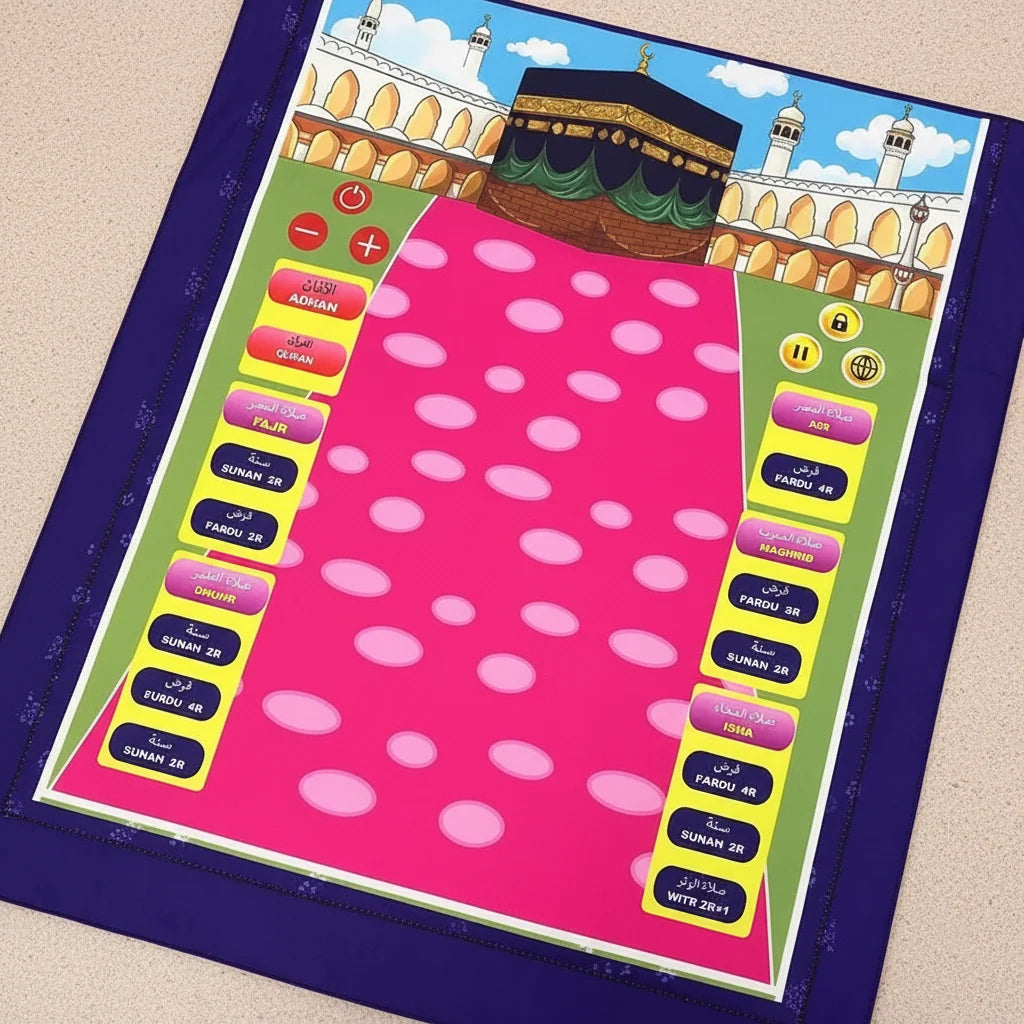 Educational Prayer Mat for Kids - Each Cosmia.pk