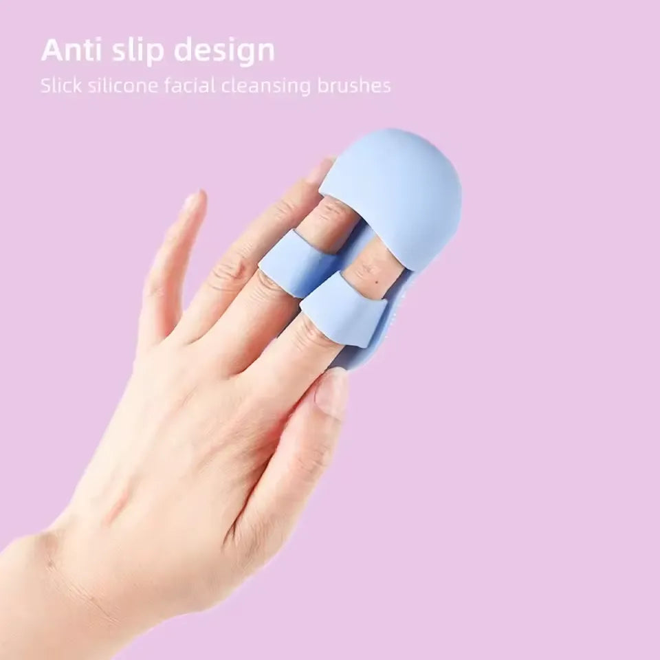 Silicone Face Cleansing Brush Facial Massager Cosmia.pk