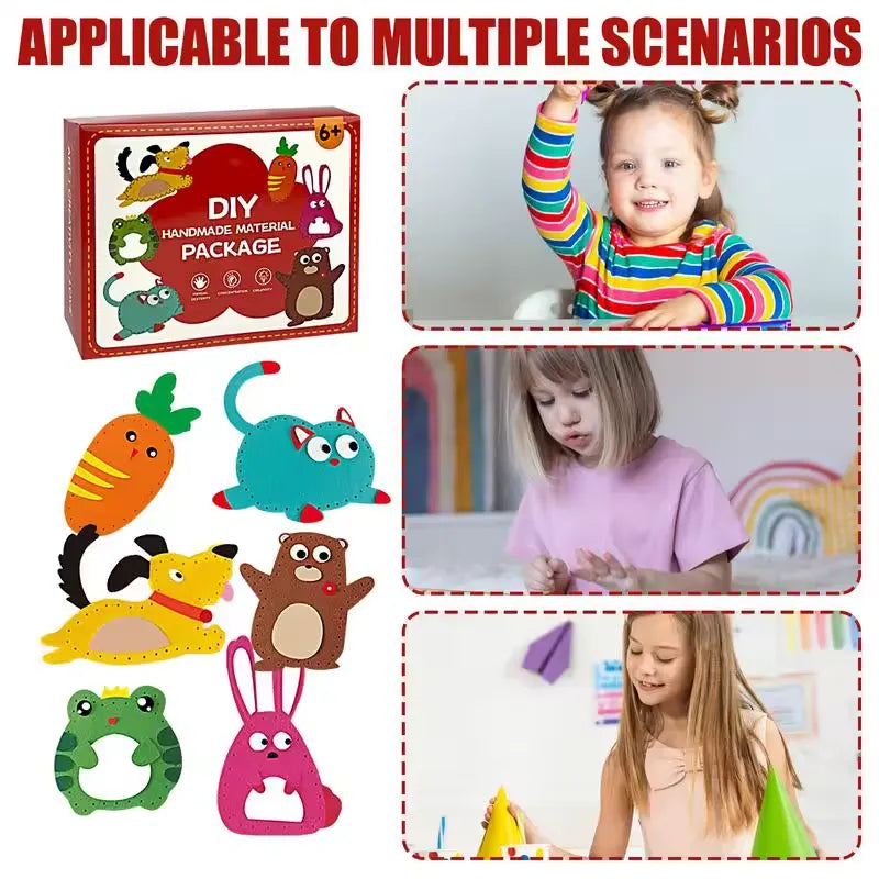 DIY creative animal sewing kit for kids Cosmia.pk