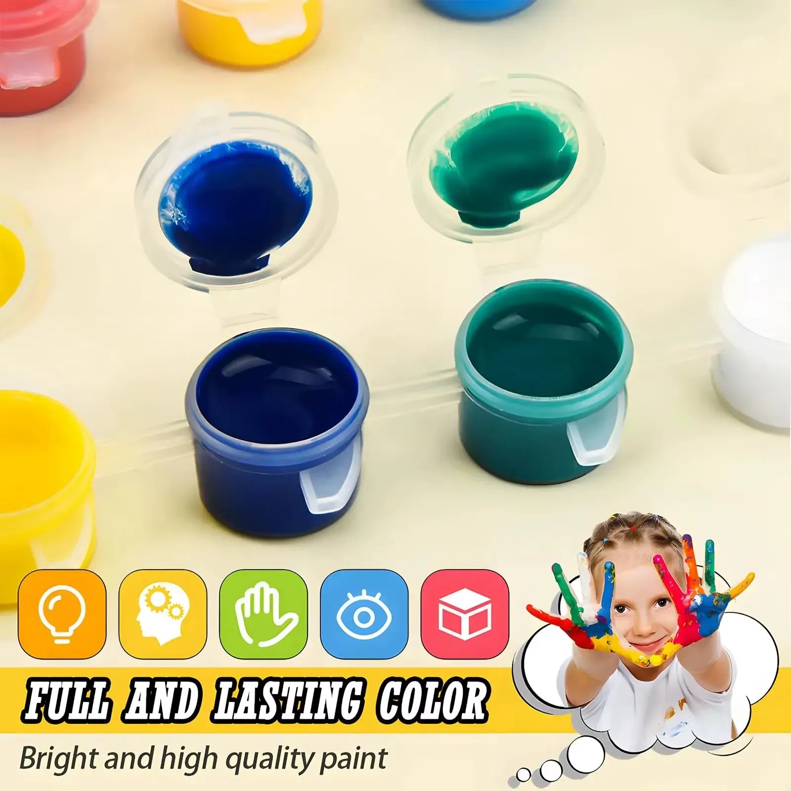 Gypsum Painting Kit, Plaster Painting Craft Kit Art Set Cosmia.pk