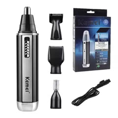 Kemei 2-in-1 Rechargeable Hair & Nose Trimmer Kemei